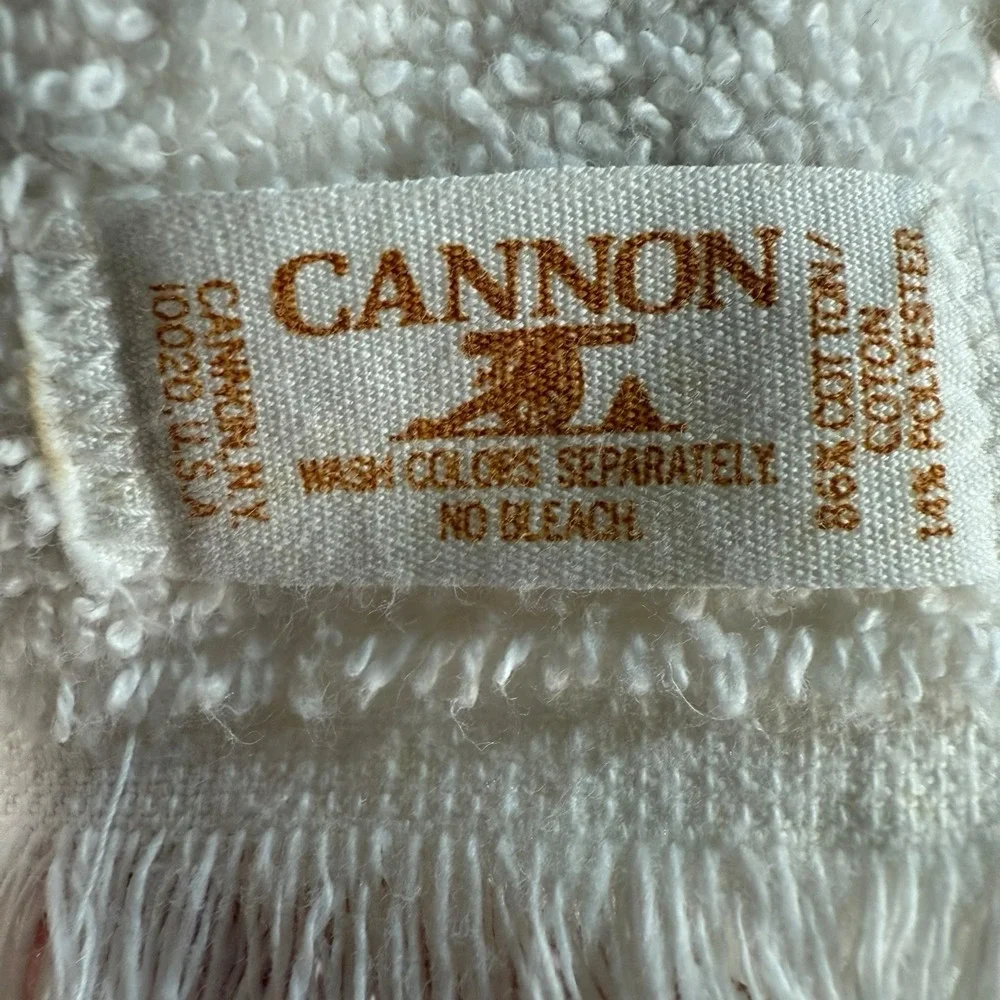 Vtg The Fonz Happy Days TV Show Fringed Hand Towel Washcloth Fonzie Cannon‎ 70's
